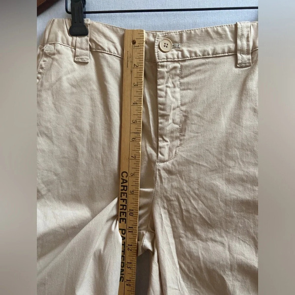 TWIK par Simons organic cotton beige lightweight  trouser pants Sz S - Picture 9 of 10
